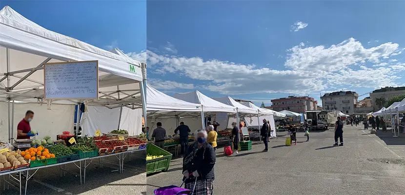 Catanzaro. Riapertura sperimentale mercato lido svolta nel rispetto delle disposizioni Anticovid