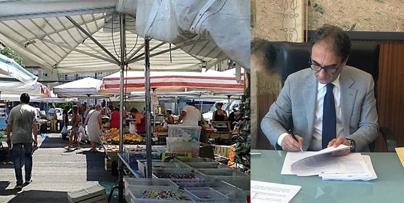 Catanzaro. Ordinanza del Sindaco Abramo sui mercati rionali. 'Scarica Ordinanza pdf'
