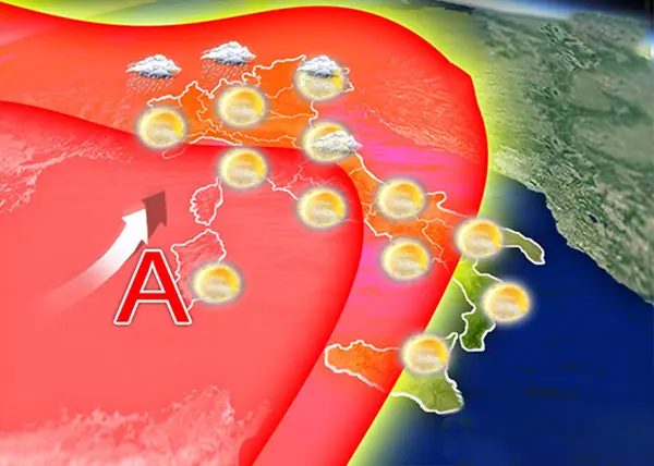 Meteo: Il primo weekend da liberi caldo africano, Previsioni su Nord, Centro, Sud e Isole