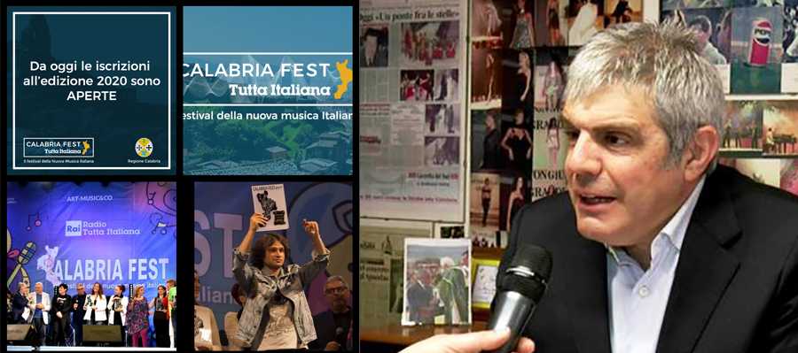 Ruggero Pegna: "Il Calabria Fest Tutta Italiana non si ferma!" Partite le iscrizioni 2020