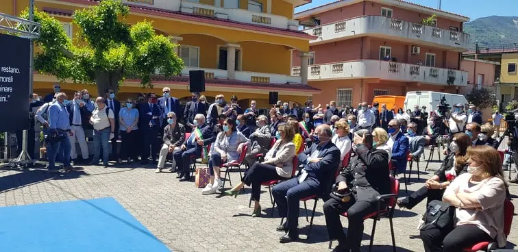 Strage di Capaci. Santelli ricorda Giovanni Falcone a San Luca al fianco delle Istituzioni. (Video)