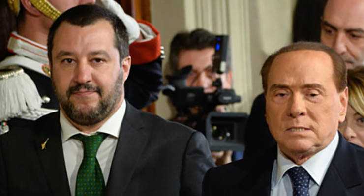 Leadership agita c. destra, Salvini attacca Berlusconi