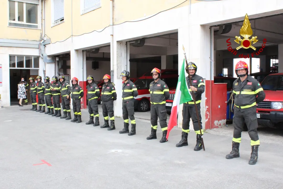 Il Prefetto Francesca Ferrandino, fa visita al comando dei vigili del fuoco di Catanzaro (Video)