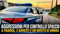 Padova, violenze legate al controllo dello spaccio: tre arresti e un divieto di dimora
