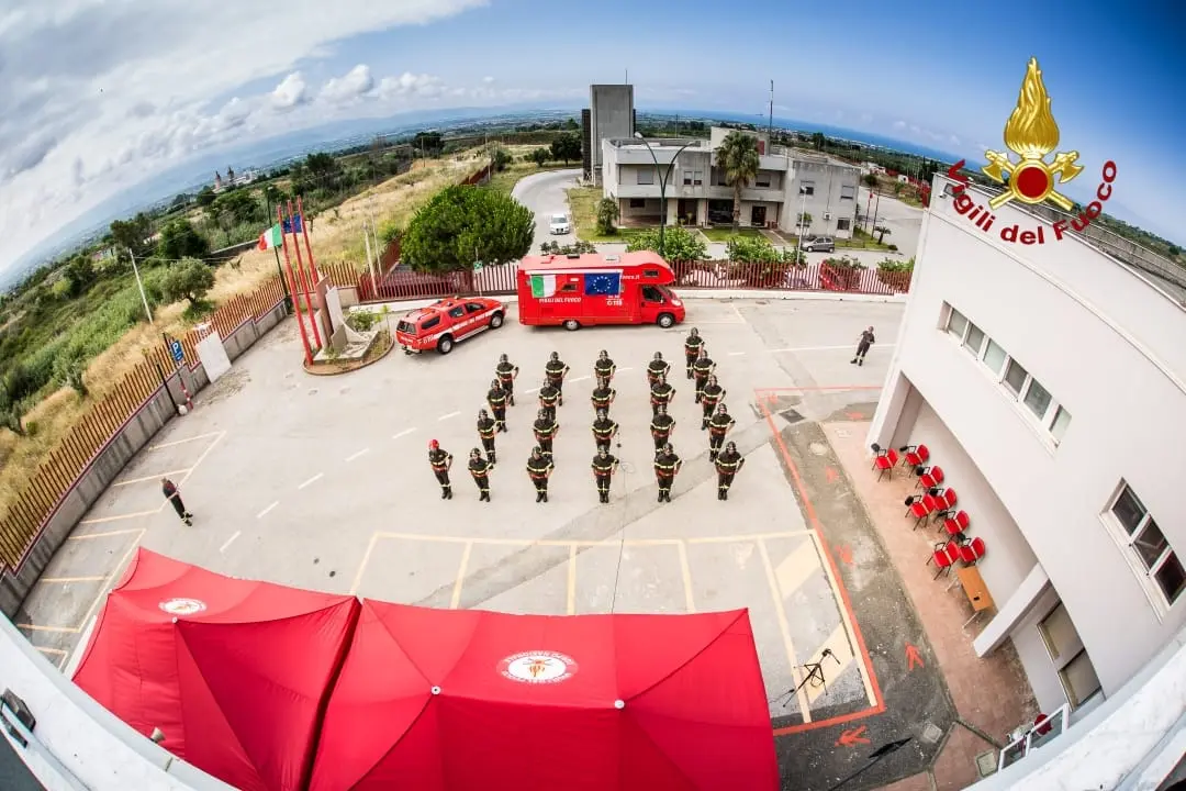 Catanzaro. Giuramento 87° corso Allievi Vigili del Fuoco (Foto e Video)