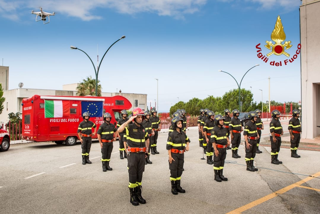 Catanzaro. Giuramento 87° corso Allievi Vigili del Fuoco (Foto e Video)