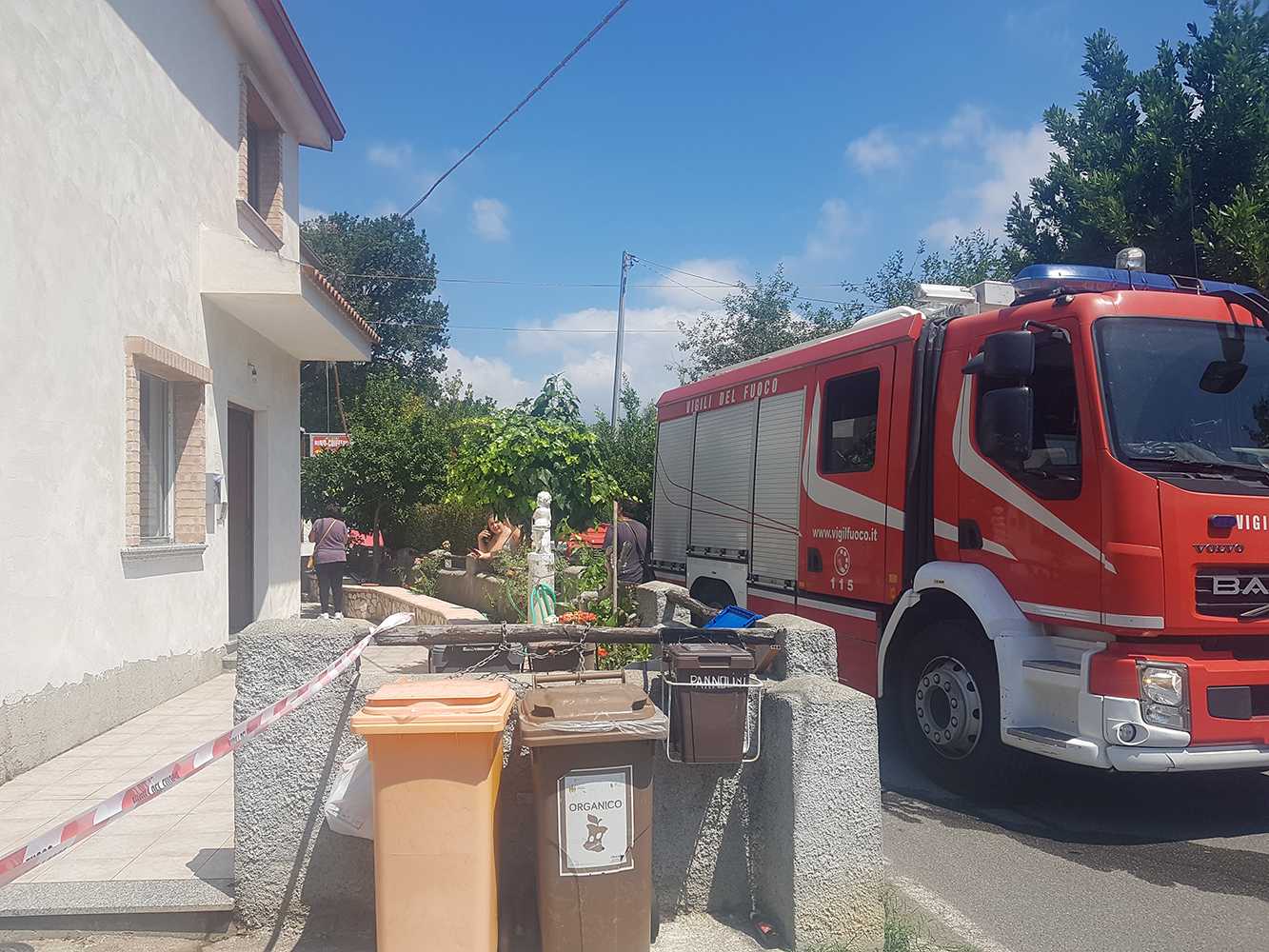 Esplode bombola Gas in casa, strage sfiorata a Catanzaro “quartiere Santo Janni ”Foto"