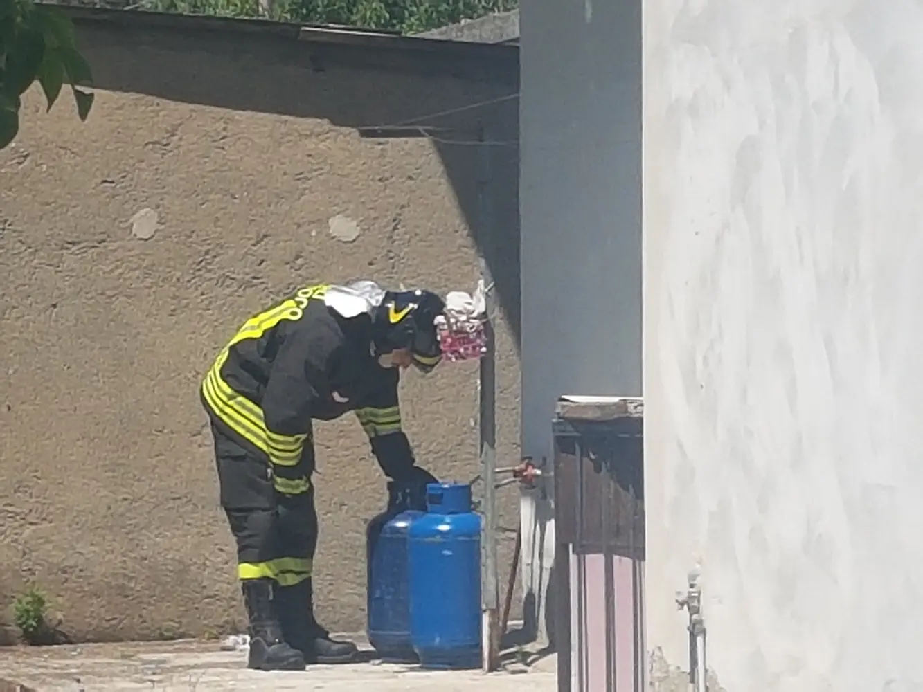 Esplode bombola Gas in casa, strage sfiorata a Catanzaro “quartiere Santo Janni ”Foto"