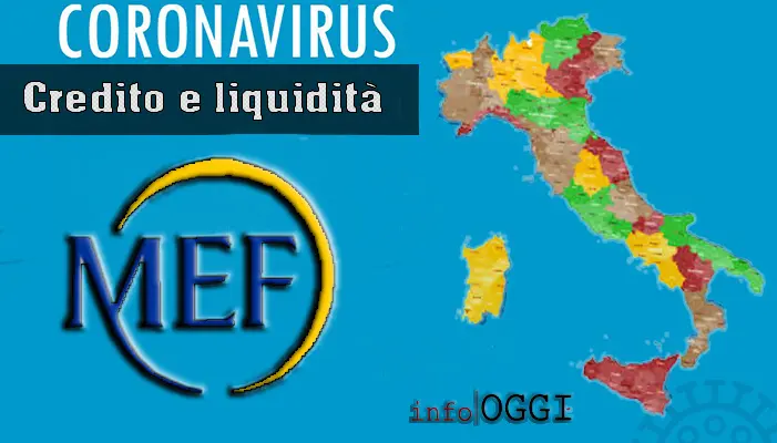 MEF. Credito e liquidità per famiglie e imprese: domande di moratoria sui prestiti superano 286 mili