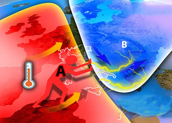 Meteo: Weekend l'alta pressione respingerà i forti temporali. Ecco le previsioni