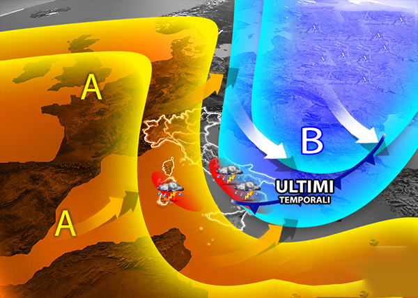 Meteo: Weekend, dai temporali con grandine al caldo. Previsioni per Sabato e Domenica