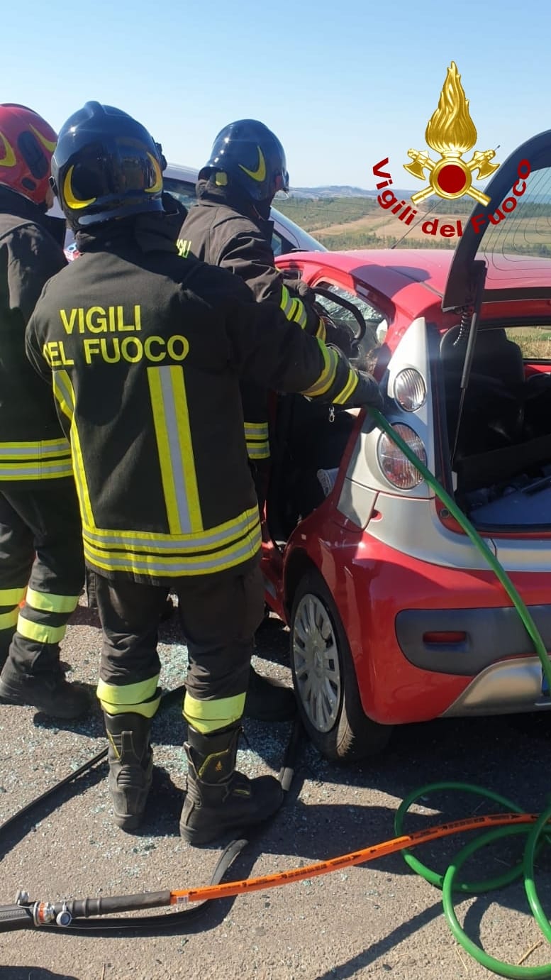 Incidente mortale sulla SP63, auto-furgone, bilancio un morto e due feriti gravi