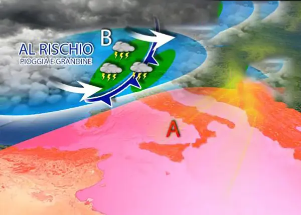 Meteo: Weekend bollino rosso anti-Covid ma rischio di pioggia e grandine. Ecco dove e quando