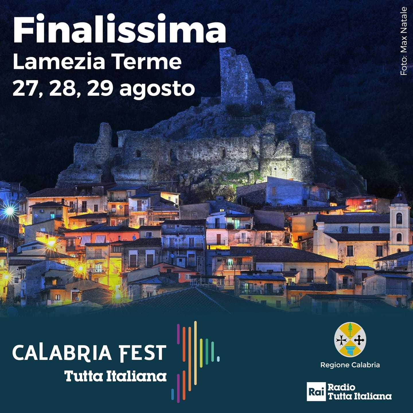 Ufficializzati gli ospiti della finalissima di Lamezia Terme del “Calabria Fest Tutta Italiana"