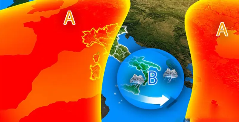 Meteo: Weekend acquazzone e temporali. Ecco dove con previsioni