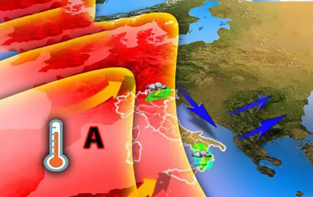 Meteo: Weekend, rovesci e temporali ma anche Sole con oltre i 35-37°C. Ecco il dettaglio