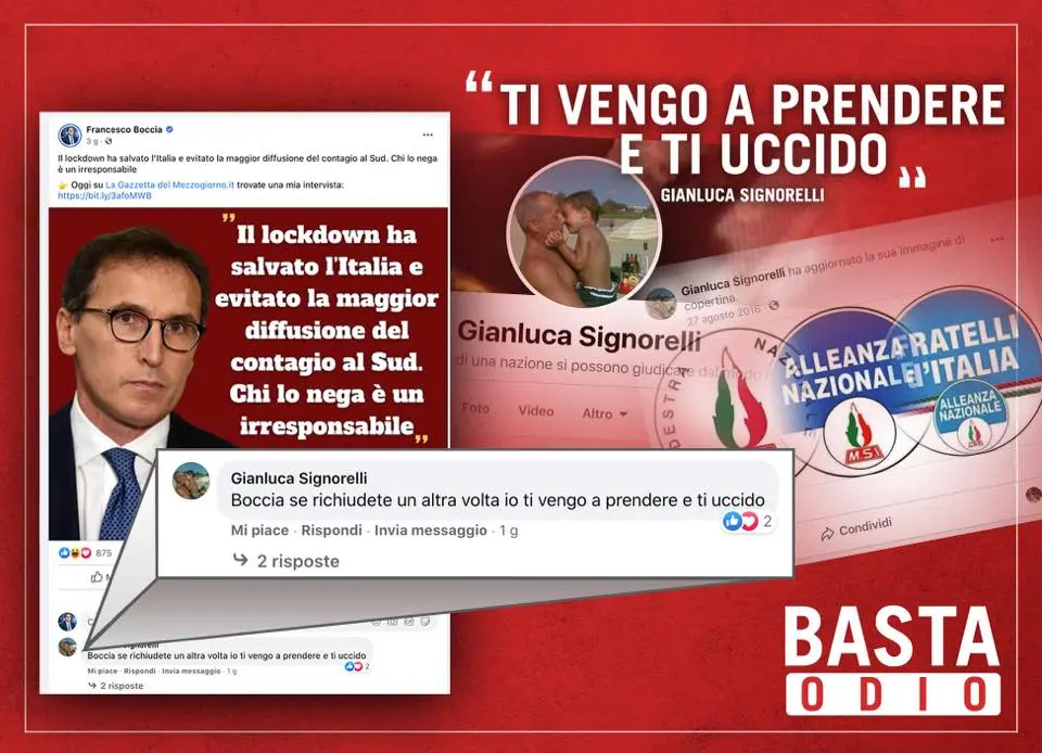 "Ti uccido", minacce di morte a ministro Boccia su Facebook