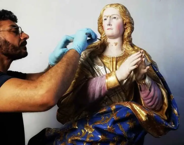 Bovalino Superiore (Rc): Restaurato il simulacro dell'Immacolata Concezione