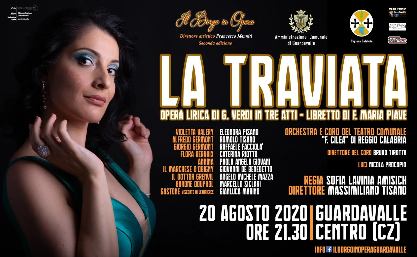 Il Trionfo del bello: LA TRAVIATA in scena nel borgo di Guardavalle