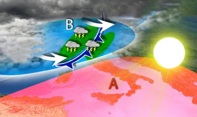 Meteo: Arrivano forti temporali con grandine ma anche tanto Sole. Ecco dove con previsioni