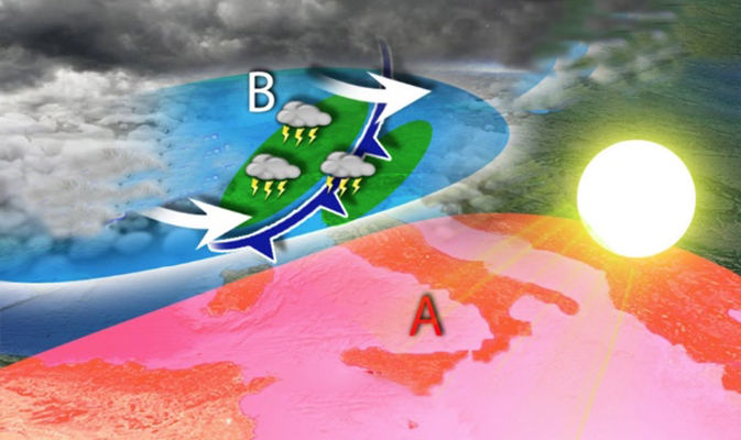 Meteo: Arrivano forti temporali con grandine ma anche tanto Sole. Ecco dove con previsioni