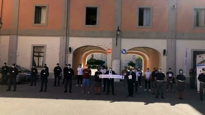 DonatoriNati, 400 allievi polizia per maratona donatore