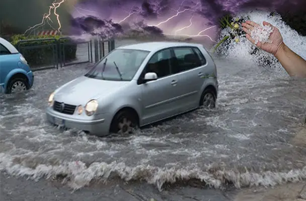 Meteo: Vortice di temporali con grandine. Ecco dove con l’evoluzione e previsioni del weekend
