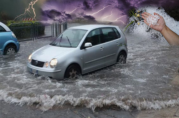 Meteo: Vortice di temporali con grandine. Ecco dove con l’evoluzione e previsioni del weekend