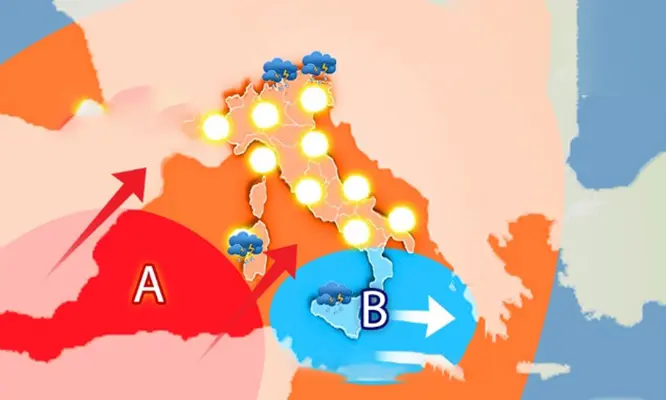 Meteo: Weekend con blitz temporaleschi poi ancora estate! Le Previsioni per sabato e domenica