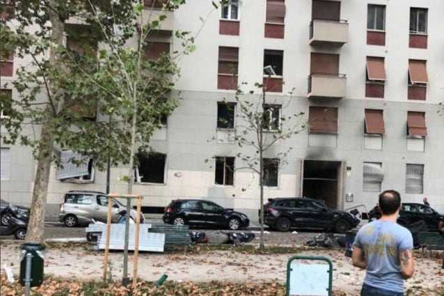 Paura a Milano in Piazzale Libia, forte esplosione fra tremare palazzi, feriti, gente in strada