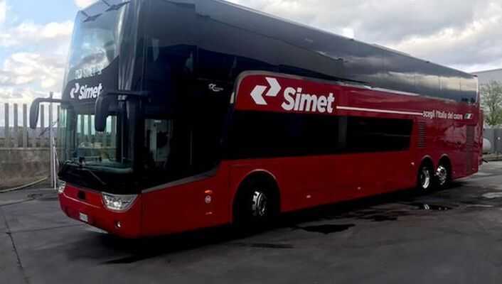 Trasporti: Simet Bus riparte, nuove tratte in tutta Italia
