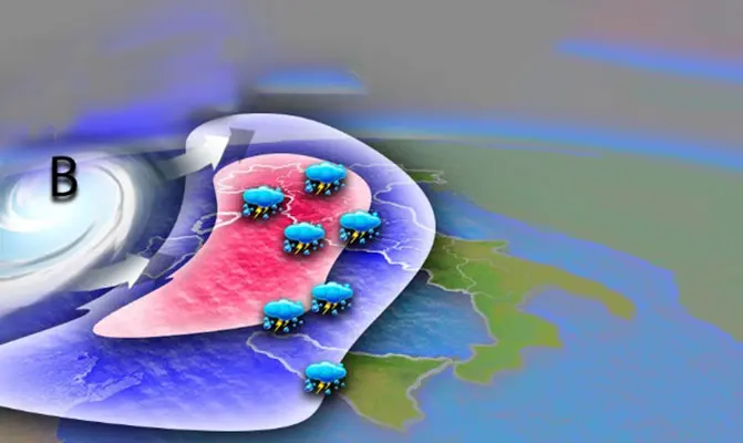 Meteo: Da lunedì forti temporali, poi un ciclone colpirà l'Italia. Ecco l’evoluzione con previsione