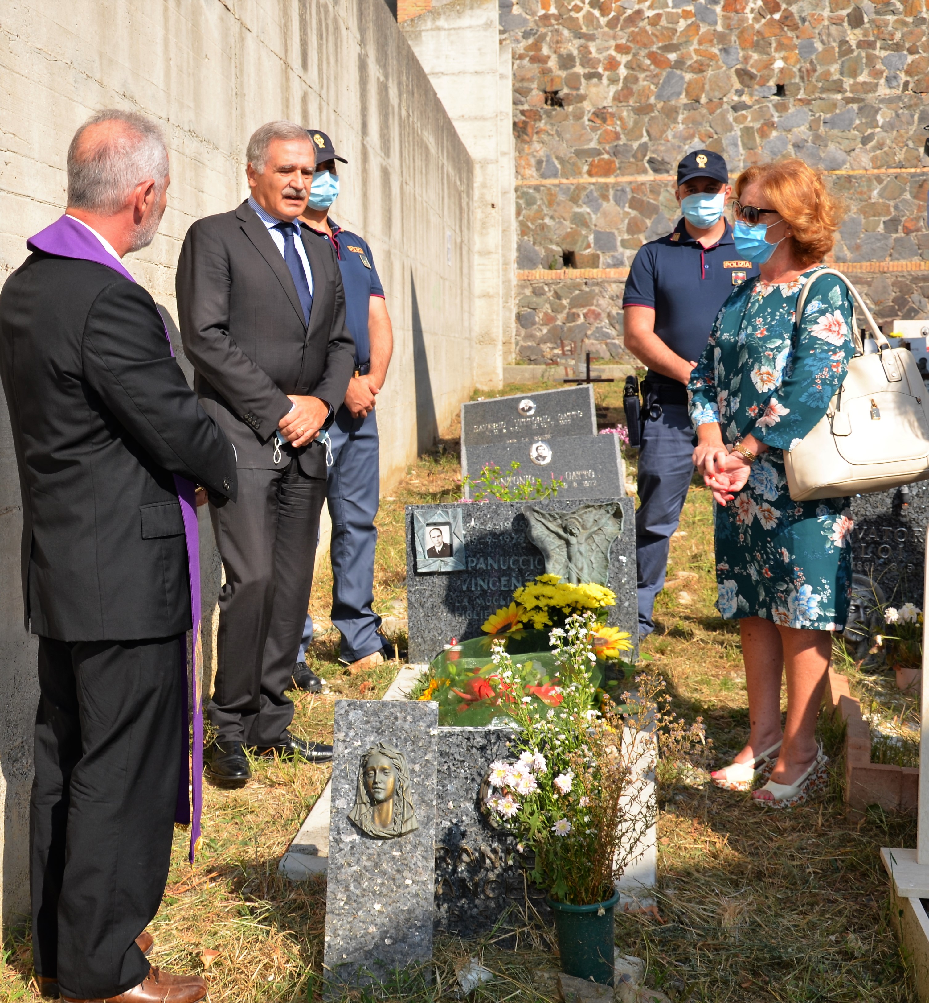 Catanzaro: Commemorazione dell'AppuntatoGuardie di P.S. Vincenzo Panuccio, caduto in servizio