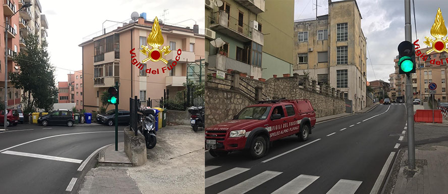 Catanzaro. Via Vinicio Cortese: Attivato servizio semafori davanti caserma Vigili del Fuoco