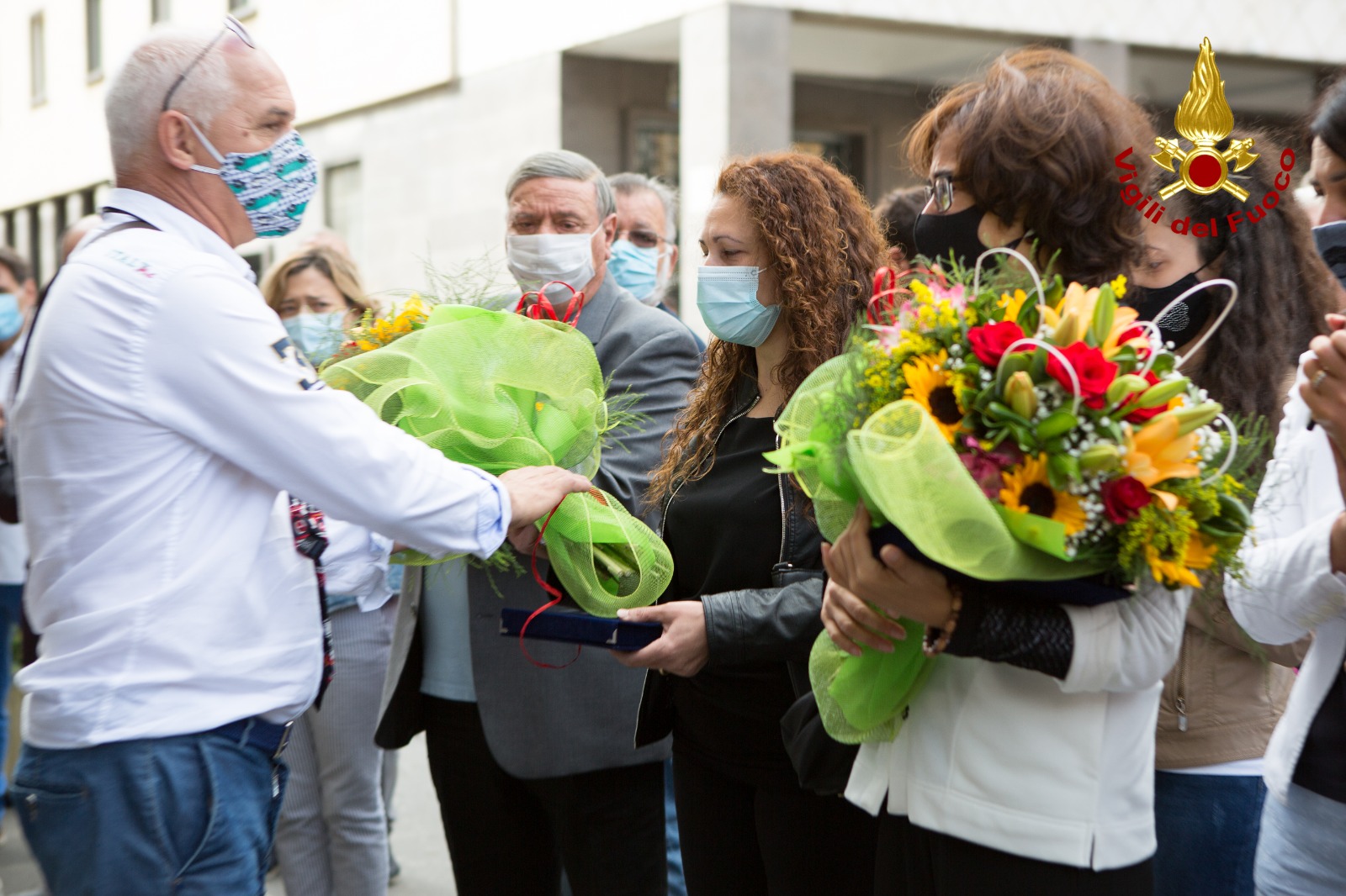 Cosenza un po’ di storia in Piazza dei Bruzi organizzata dai Vvf. Foto e Video
