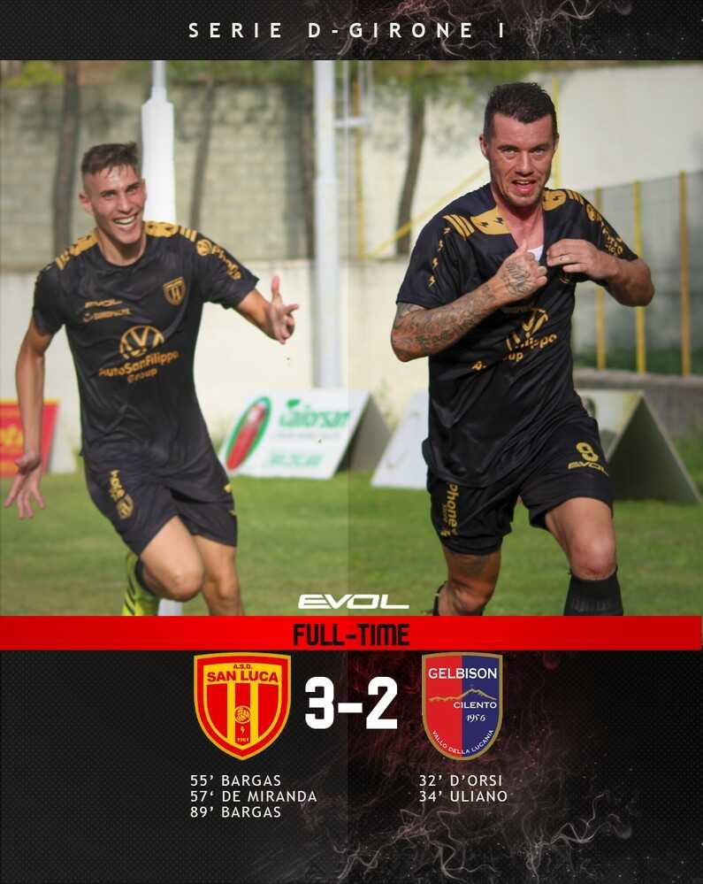 Serie D: sorprendente San Luca! esordio con vittoria al "Corrado Alvaro"