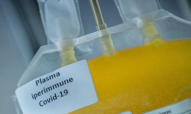Coronavirus: in Italia pronte 3185 unità plasma iperimmune