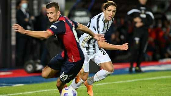 Crotone-Juventus 1-1, gol di Simy e Morata. Espulso Chiesa, solo un punto per Pirlo