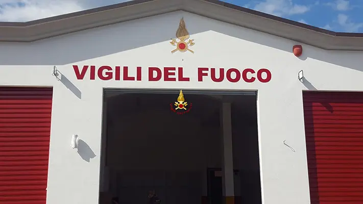 Attivazione nuovo distaccamento dei Vigili del Fuoco di Monasterace.