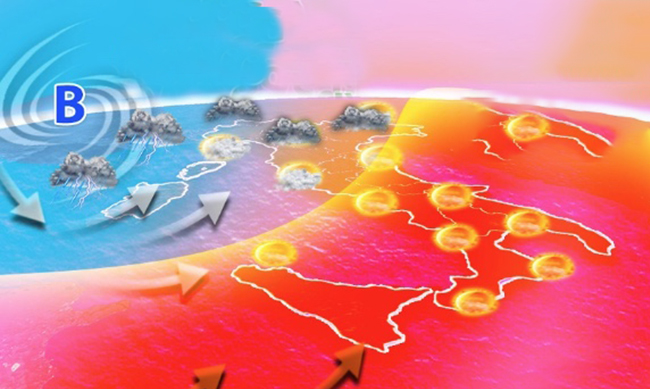 Meteo: Oggi arrivano le prime piogge. Ecco dove, l’evoluzione