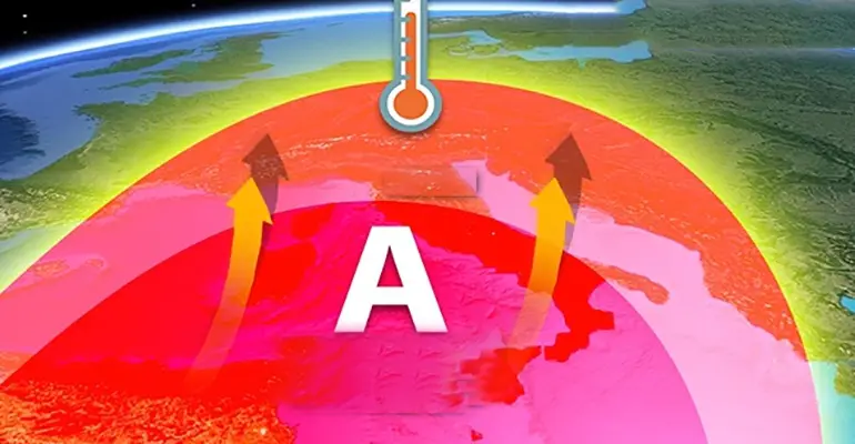 Meteo: anticiclone sahariano punta sull'Italia. L’evoluzione e previsioni per il Weekend