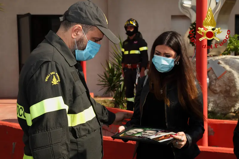 Primo anniversario della scomparsa dei Vigili periti in un attentato a Quargnento (AL) Foto