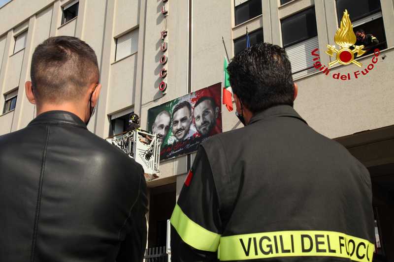 Primo anniversario della scomparsa dei Vigili periti in un attentato a Quargnento (AL) Foto
