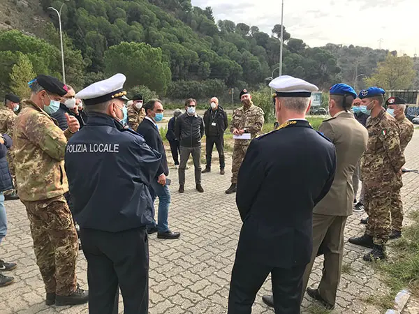 Sindaco Abramo Operazione “Igea”, drive Through per tamponi nel piazzale della funicolare