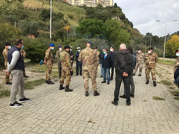 Sindaco Abramo Operazione “Igea”, drive Through per tamponi nel piazzale della funicolare