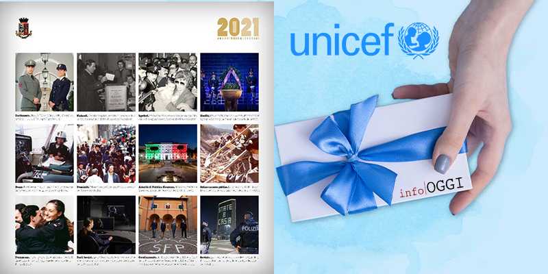 Calendario Polizia di Stato 2021 acquistabile anche sul sito dell’UNICEF