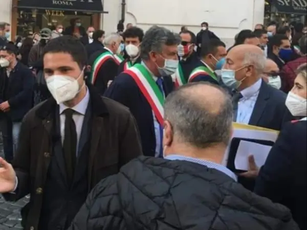 Sindaco Francesco Mauro, a Roma per Amore della nostra Terra