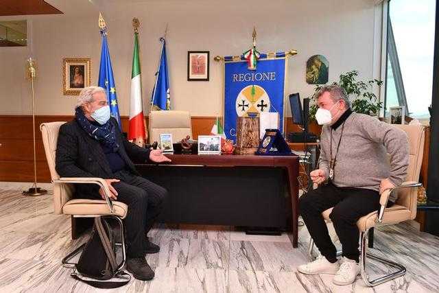 Sanità, il presidente Spirlì incontra il commissario Longo: «ora lavoriamo insieme». video
