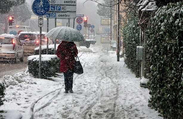Maltempo: Pr. Civile, allerta arancione su Lazio, Campania, Abruzzo e Molise neve a Nord