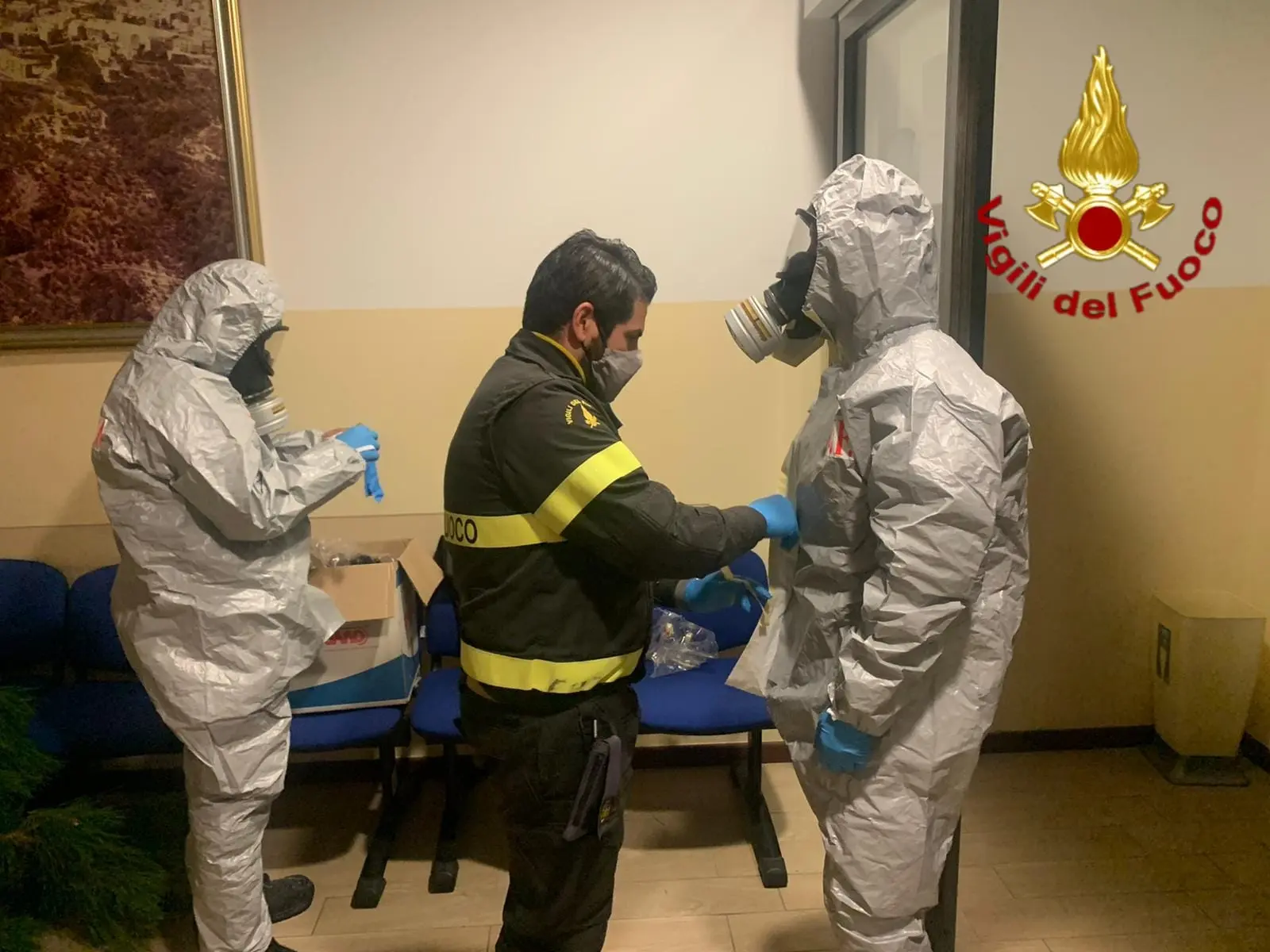 Emergenza Covid-19 Vvf. Disinfezione e Sanificazione aree d’interesse Comune di Cotronei